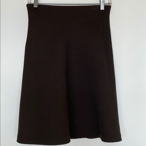 ZARA A-line skirt in brown